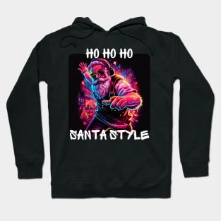 Graffiti Style - Ho Ho Ho Santa Style 4 Hoodie